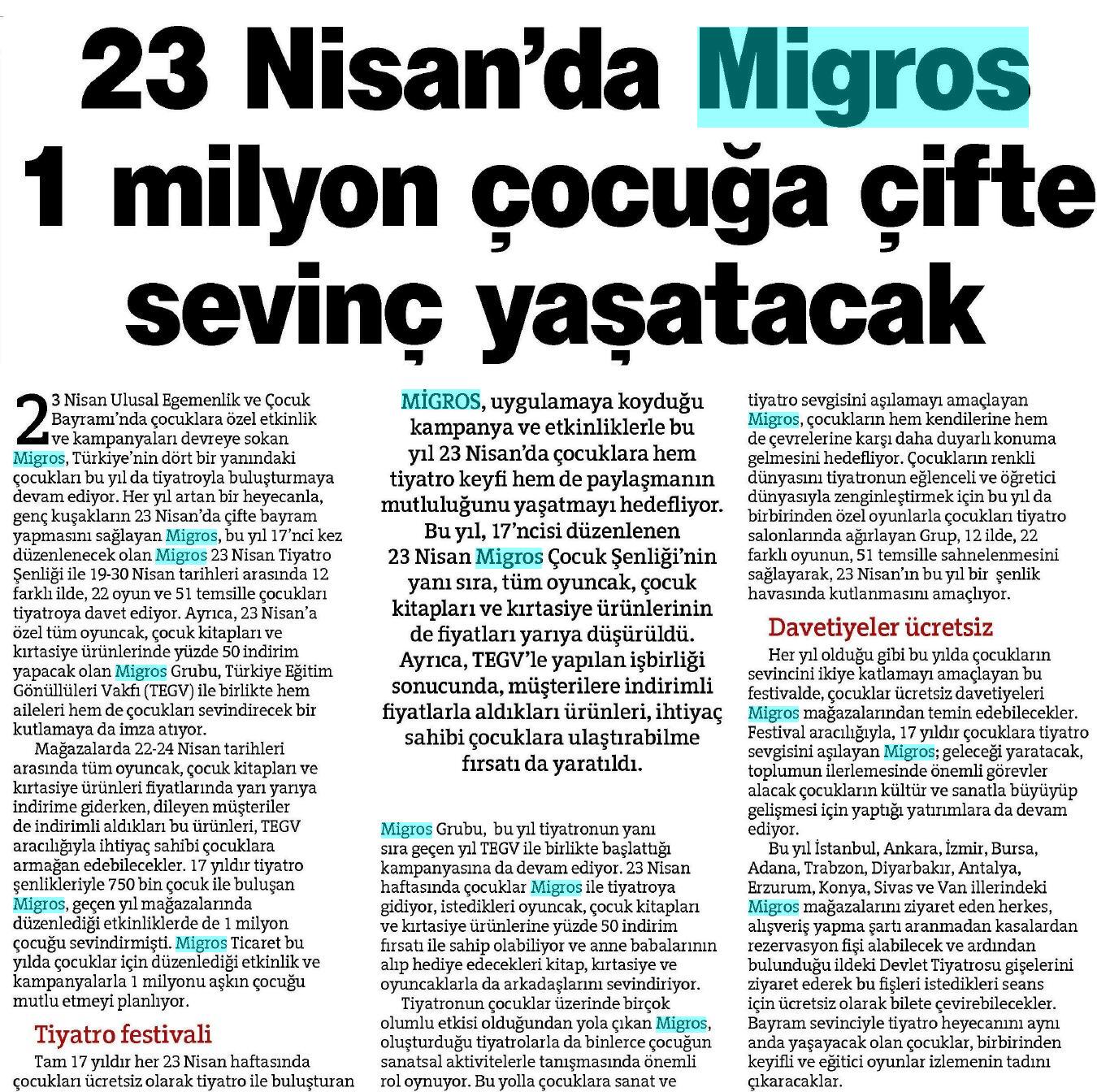 migros in press migros kurumsal